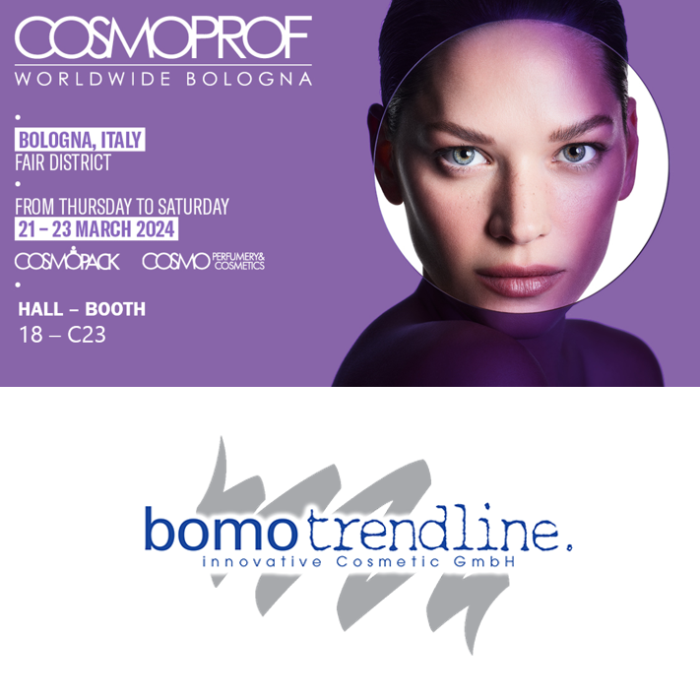 Meet Bomo Trendline at Cosmoprof Bologna - Hall 18 / Booth C23